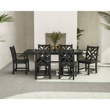 POLYWOOD Oxford 7 Piece Farmhouse Dining Set Wayfair